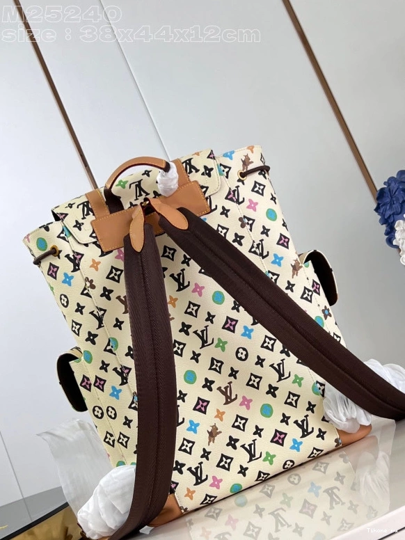 Cheap Vuitton MM-38*44*12.5CM Backpack Christopher Louis 0730